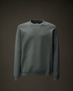 MAGLIA GIROCOLLO IN LANA MERINO EXTRA FINE UOMO VERDE