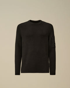 MAGLIA GIROCOLLO COSTINE UOMO NERO