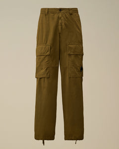 PANTALONE CARGO IN MICRO REPS EFFETTO PESCA UOMO VERDE