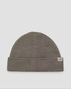 BEANIE DA PESCATORE  UOMO IN LANA MERINO EXTRAFINE VERDE