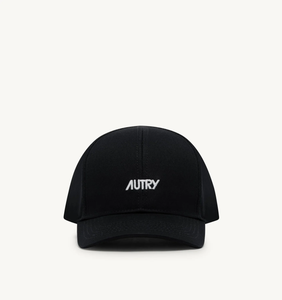 CAPPELLO BASEBALL NERO CON LOGO RICAMATO UNISEX
