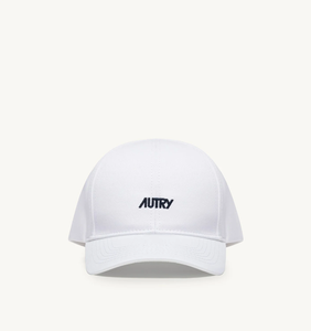 CAPPELLO BASEBALL BIANCO CON LOGO RICAMATO UNISEX