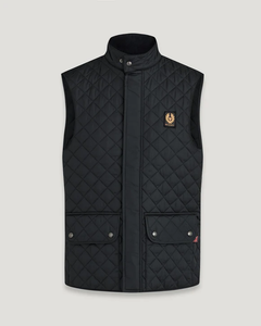ICON GILET TRAPUNTATO UOMO NERO