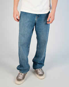 DENIM CLEVELAND WIDE FIT LAVAGGIO MEDIO UOMO