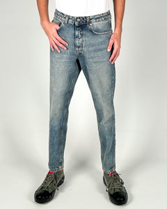 DENIM UOMO BLU CHIARO SFUMATO