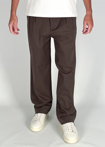 PANTALONE KAY BAGGY MARRONE UOMO