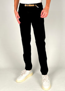 PANTALACCIO UOMO GABARDINA NERO